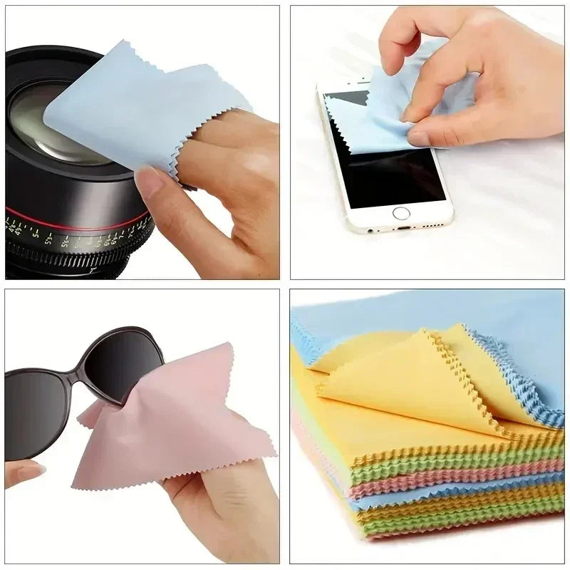 New High Quality Chamois Glasses Cleaner Microfiber Cleaning Cloth for Glasses Cloth Len Phone Screen Cleaning Wipes Wholesale Qme