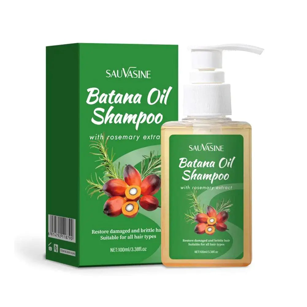 Batana Oil Shampoo Strengthens Hair Roots Repairs Damaged Hair Deeply Nourishment Smooth Hair Conditioner Qme 1pcs CN