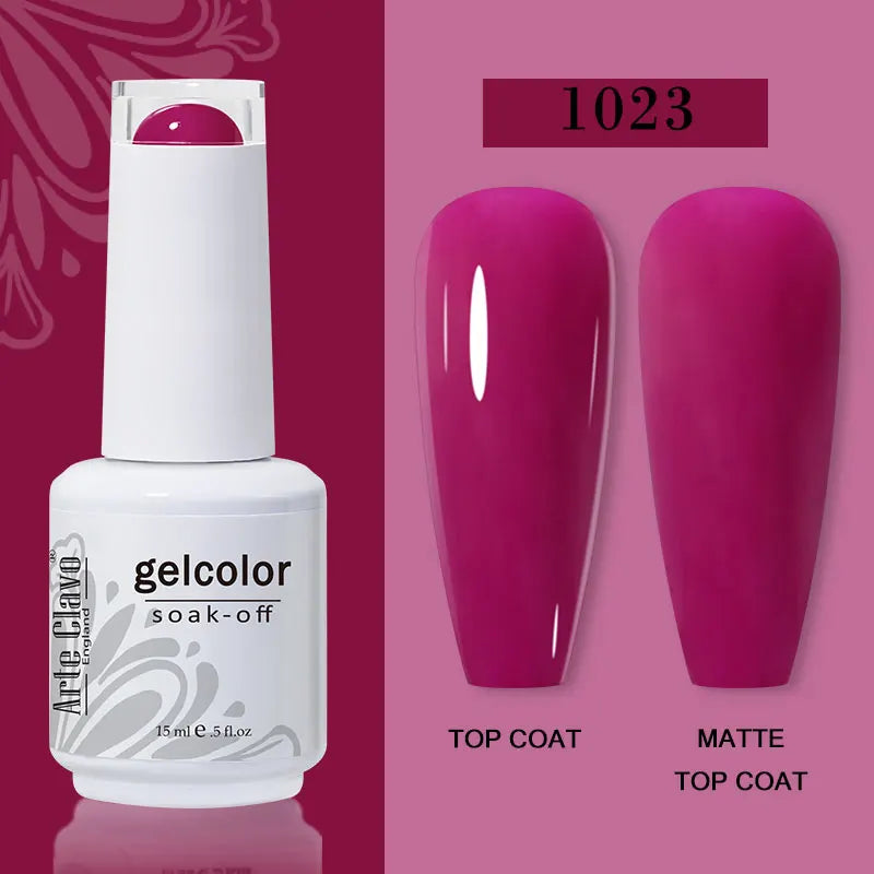 Arte Clavo Red Series Nail Polish Party Colors Gel Varnishes All