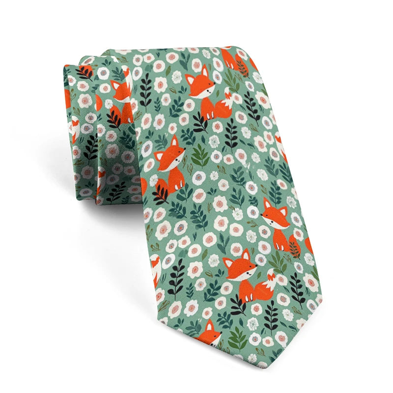Fashion 3d Printing Men's Tie Trend Design Personalized Wedding Qme style7
