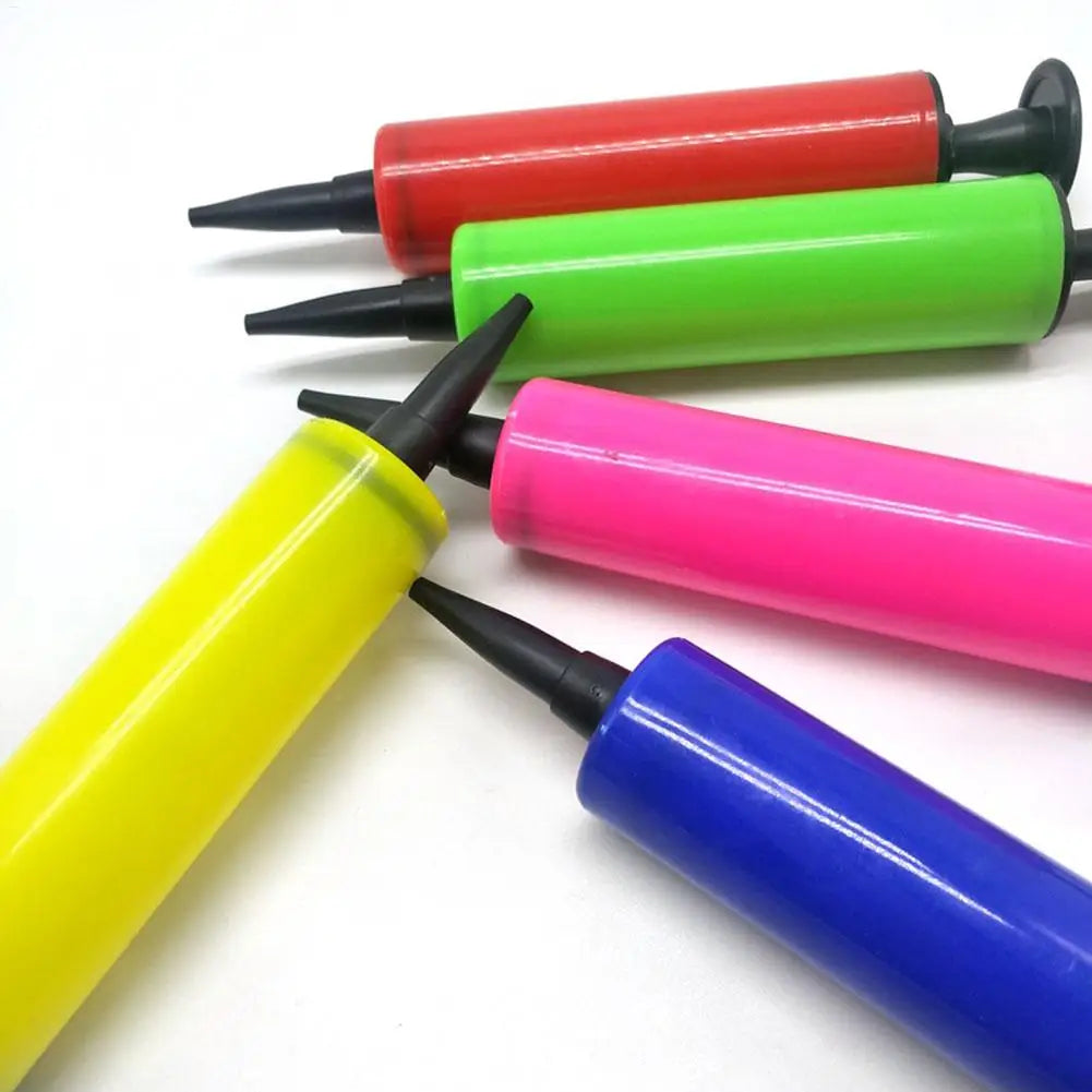 Hand Held Balloon Pump Manual Air Inflator Small Handheld Travel Pool Qme