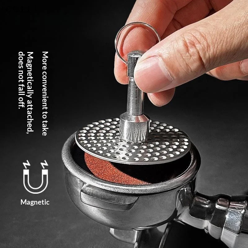 Espresso Puck Screen Magnetic Iron Access Universal 51 55 Coffee Qme