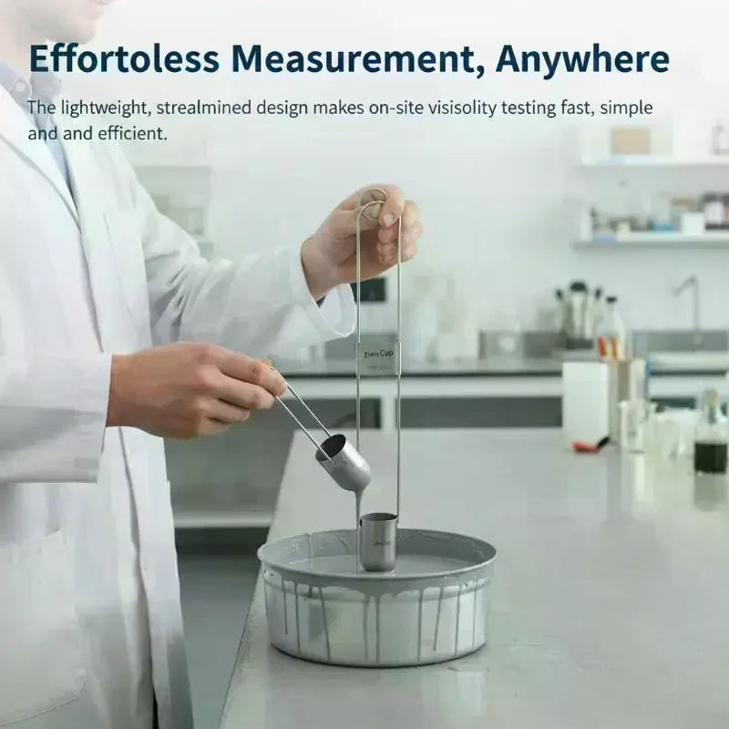 Multi-specification Cup Viscosity Cup Stainless Steel Precise Ink Viscosity Cup Viscometer Flow Cup Qme