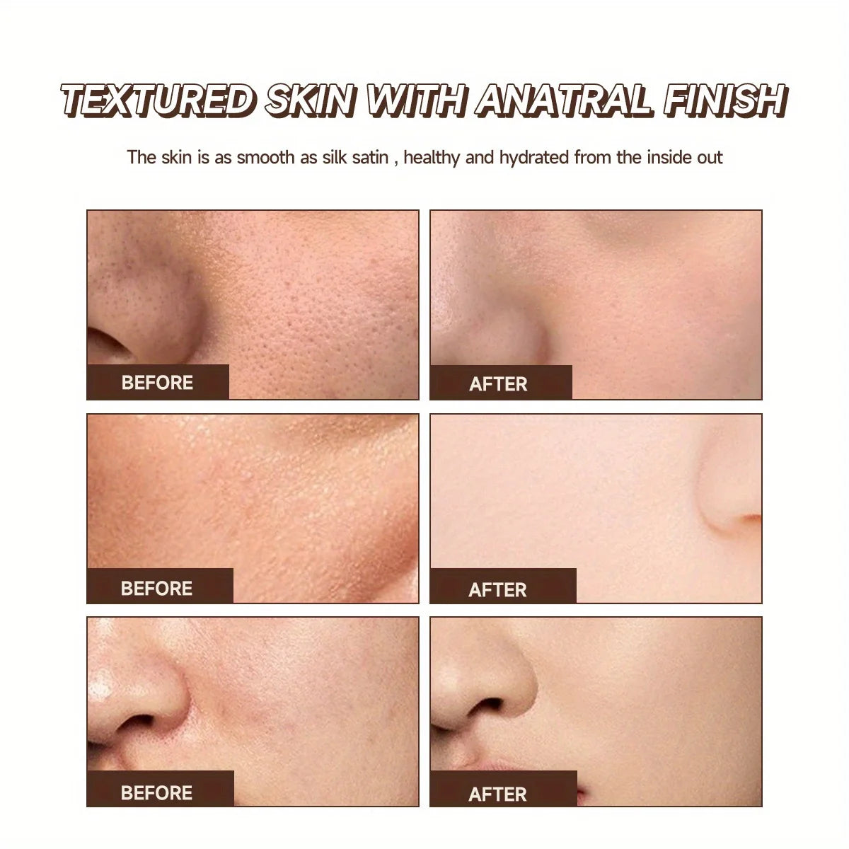 Flawless Finish Foundation Primer Pore-invisible Oil Control Coverage Qme