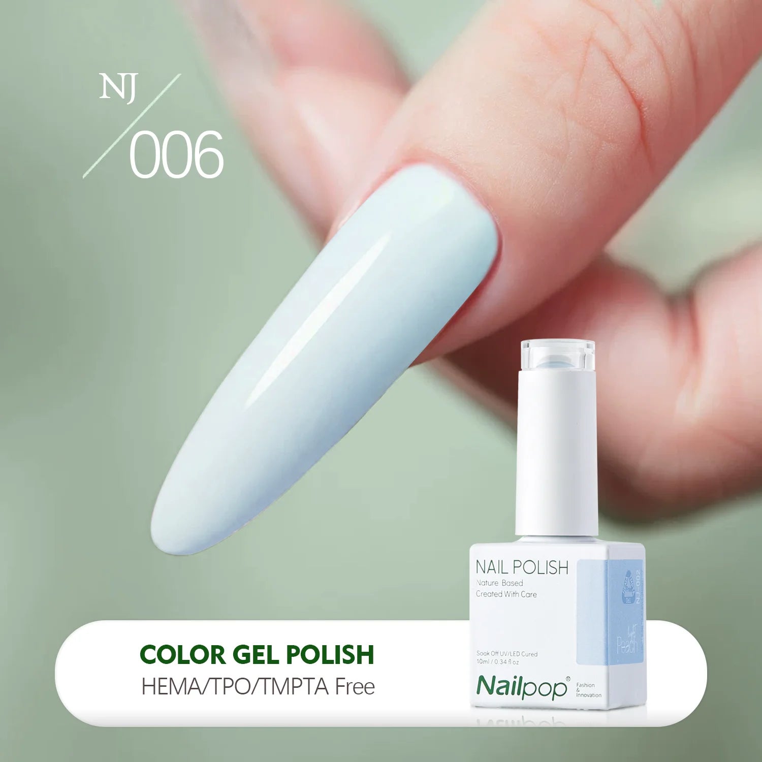 Nailpop Summer Dopamine Gel Polish 20 Colors 8 12 Builder Nail Art Qme NJ-006 10ml