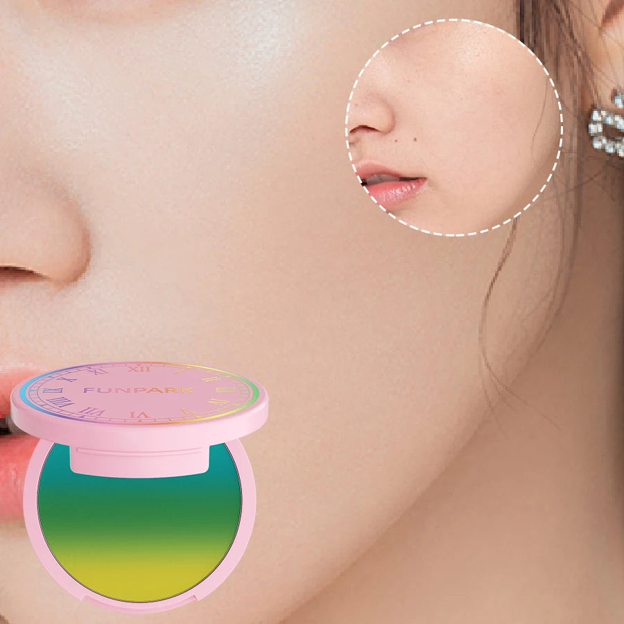 6 Colors Natural Face Finishing Powder Oil-controlling Contouring Qme