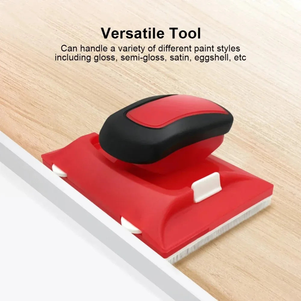 Red Paint Edger Wall Ceiling Corner Painting Brush Color Separator Trimmer Tool Applicator Edge Painting Tools for Wall Painting Qme