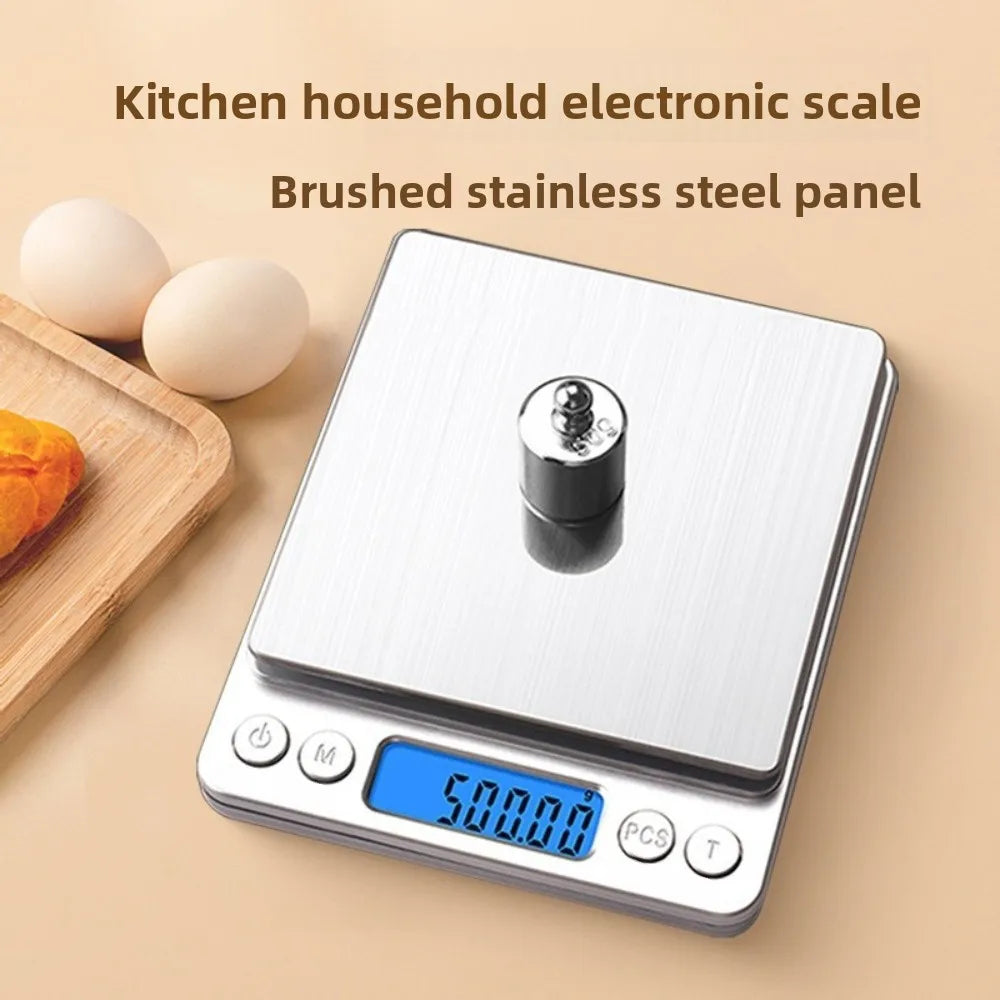 High Precision Electronic Digital Kitchen Scale Professional Coffee Weight Balance for Baking Measuring Kitchen Gadgets Qme