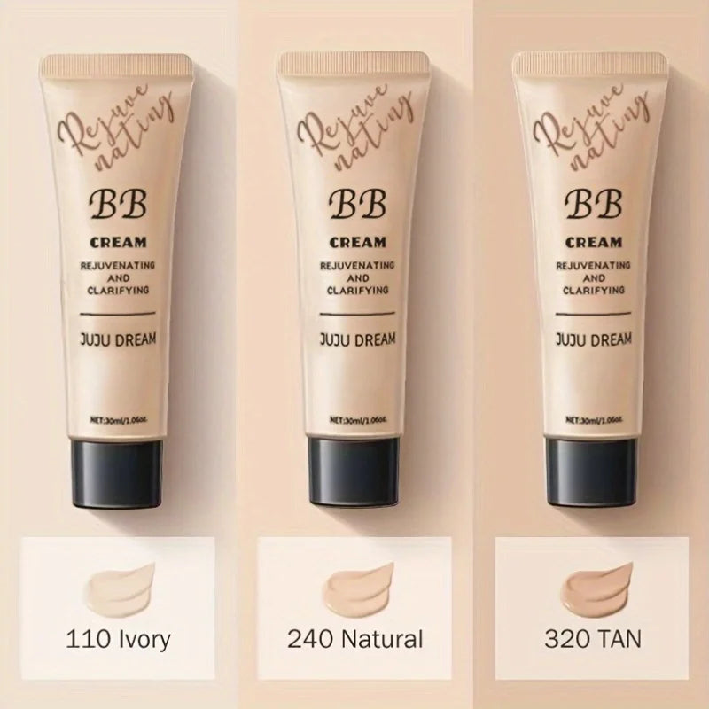 Natural Concealer BB cream, moisturizing & nourishing foundation, waterproof & long-lasting full coverage, suitable for all skin Qme