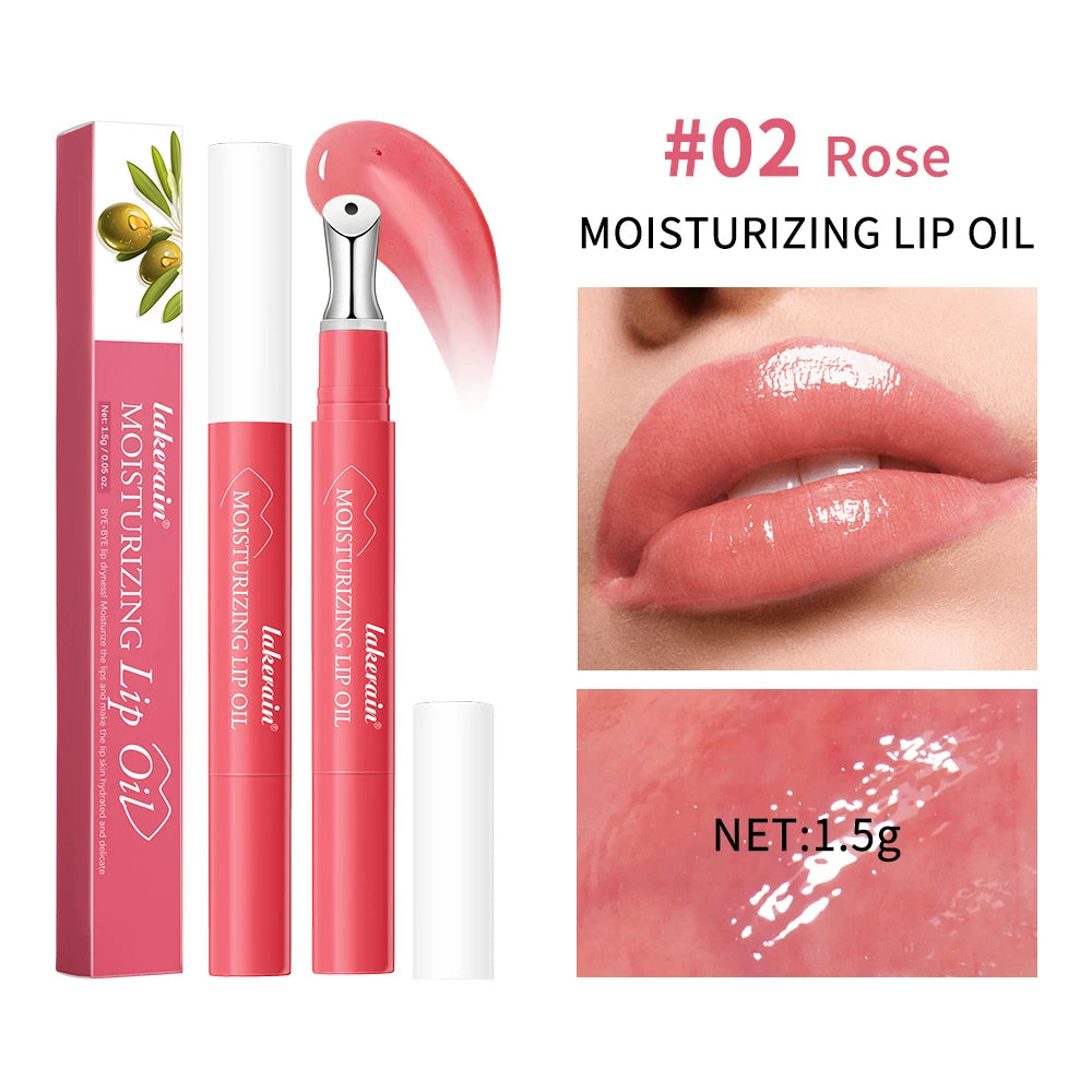 Moisturizing Lip Essence Pen Honey Dew Oil Watery Glossy Gloss Makes Qme 02 Rose