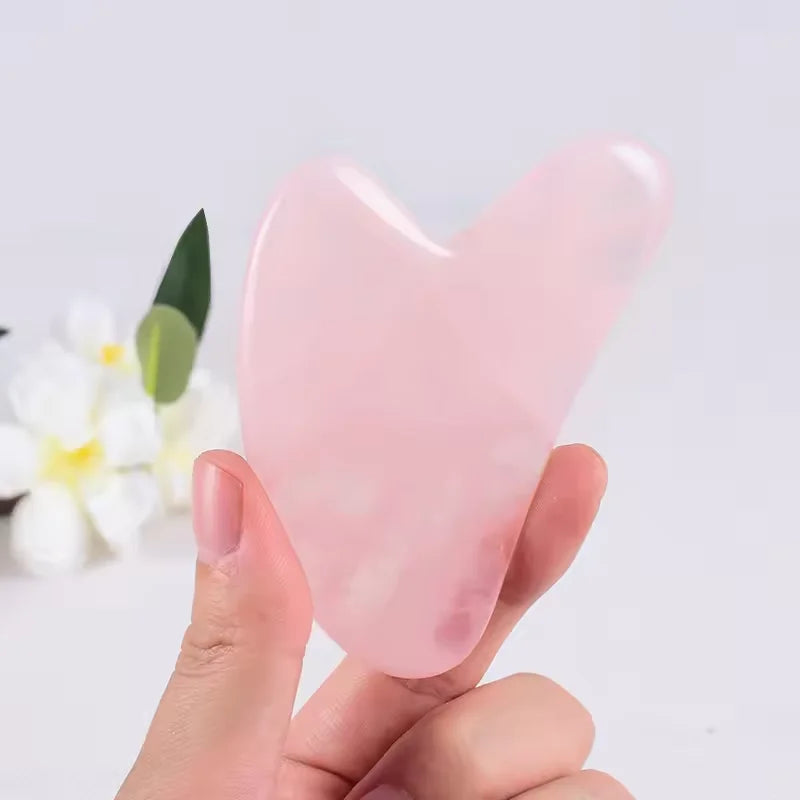 Massage Guasha Jade Facial Beauty Guasha Massage Tools Tightening Skincare Facial Guasha SPA Therapy Guasha Roller Qme