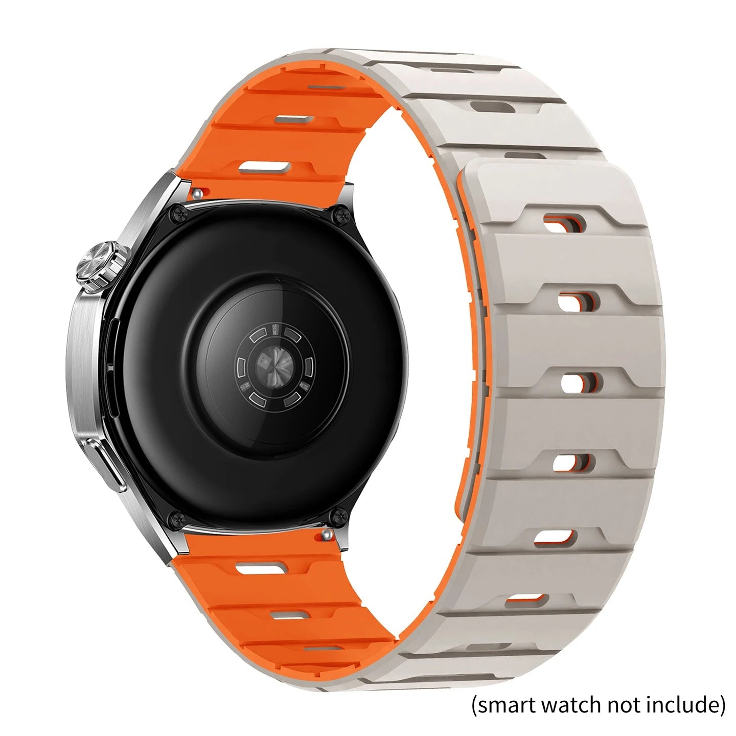 18mm 20mm 22mm Silicone Strap For Huawei GT6 Pro 46mm Magnetic Band For Samsung Galaxy Watch 7 6 5 4 40MM 44MM Qme