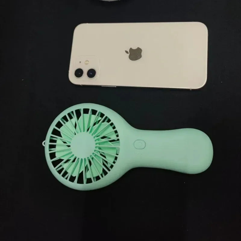 Handheld Mini Fan Portable USB Charging Convenient Creative Small Fans Catapult Pocket Hand-held Fan Qme