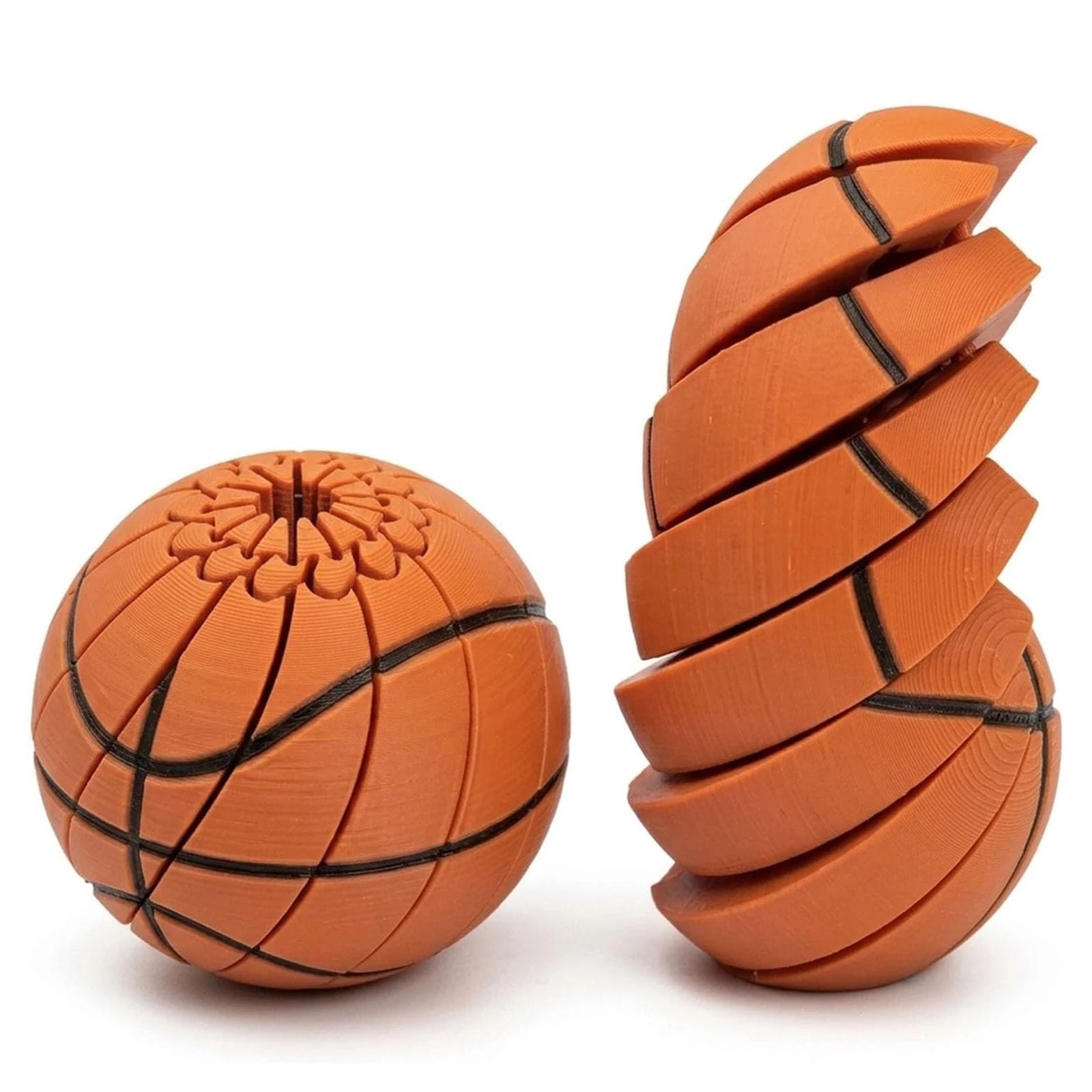 3D Printed Portable Twisted Fidgets Egg Reusable Sensory Decompression Gift Interactive Twistsphere Props for Desktop Decoration Qme A 6CM