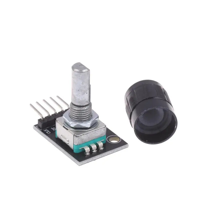 KY-040 360 Degree Rotary Encoder Module With Push Button 20 Pulse 5VBrick Sensor Modules For Or DIY Electronics. Qme