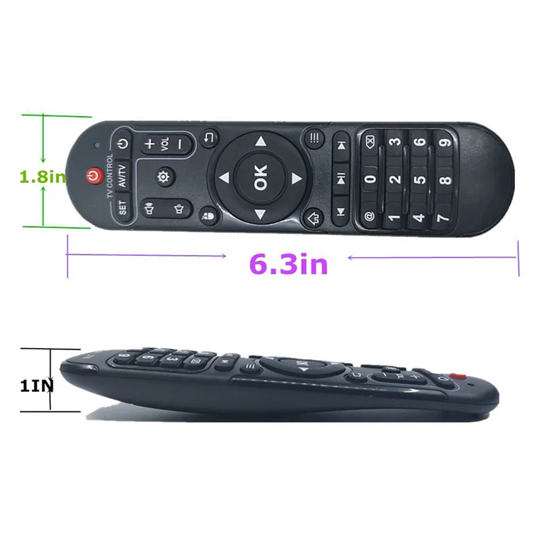 Remote Control Replacement X96 MAX X98 X92 Controller Android TV Box Qme