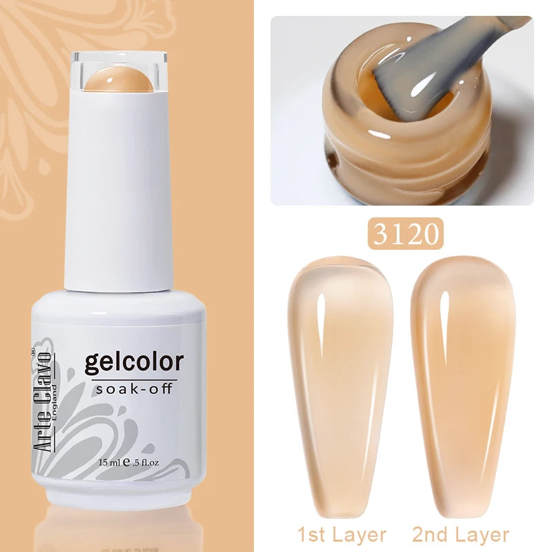 Arte Clavo Gel Polish Nail Supplies Professionals Art Semi Permanent
