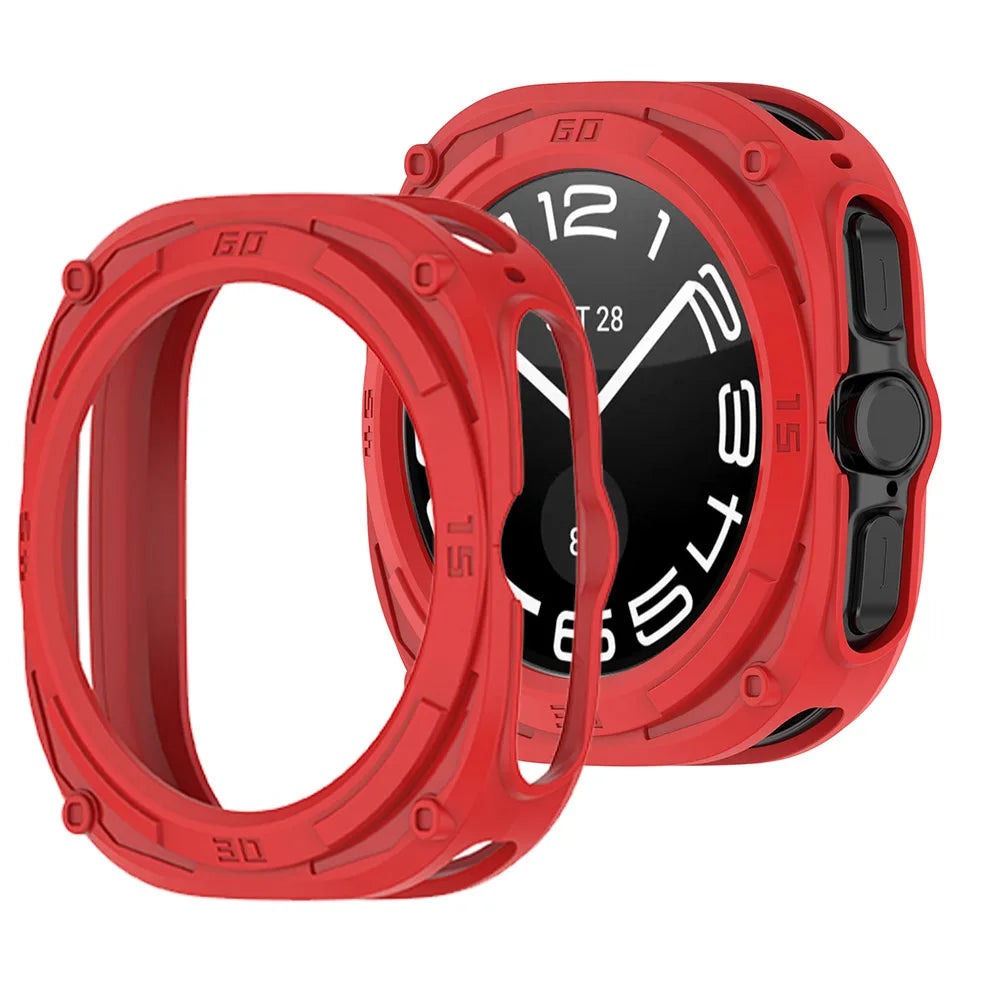 Soft TPU Case For Samsung Galaxy Watch 7 Ultra 47mm Protective Cover Shell for Watch ultral 2025 Accessories Qme