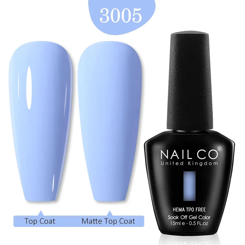 NAILCO Glitter Reflective Series Gel Nail Polish Nails Art Semi