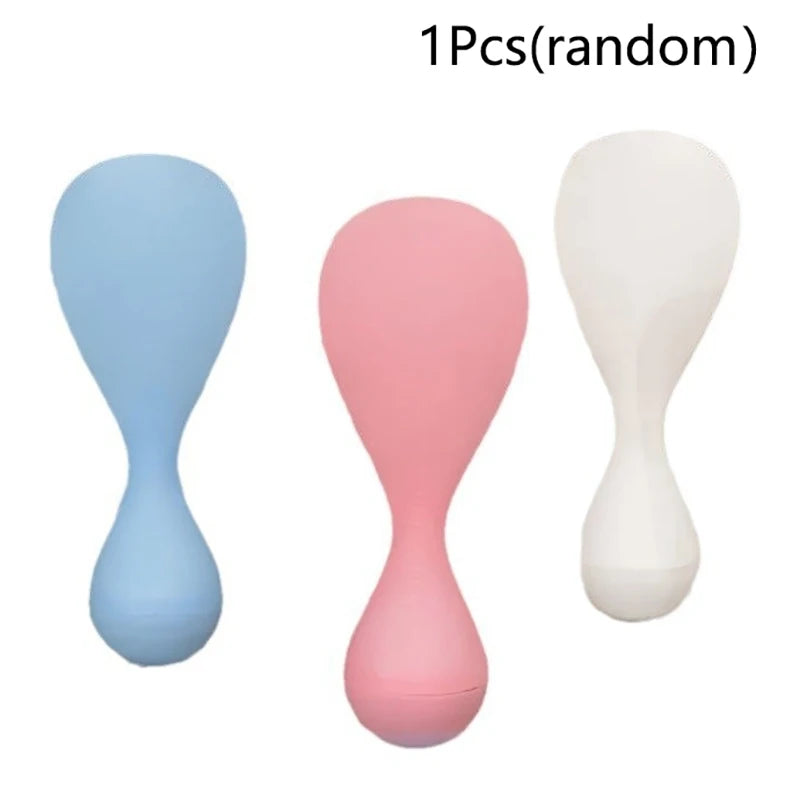 Non Stick Standing Plastic Rice Spoon Home Kitchen Paddles-perfect Qme Random