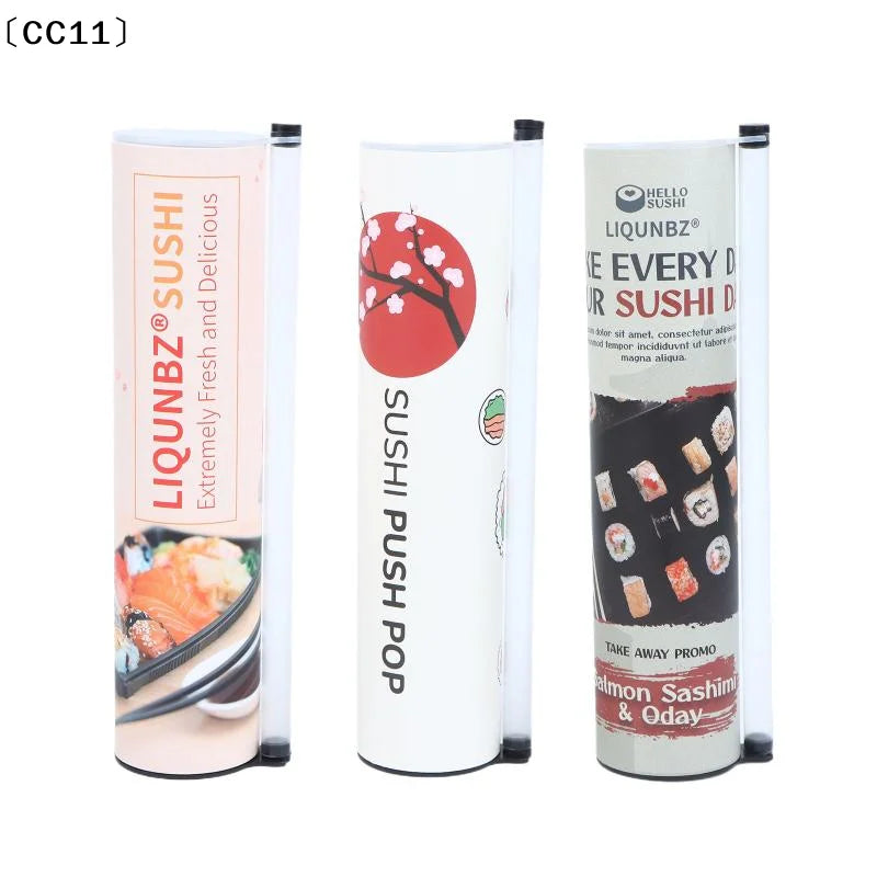 Food Grade Sushi Paper Tube Push Mold Quick Maker DIY Roller Home Qme