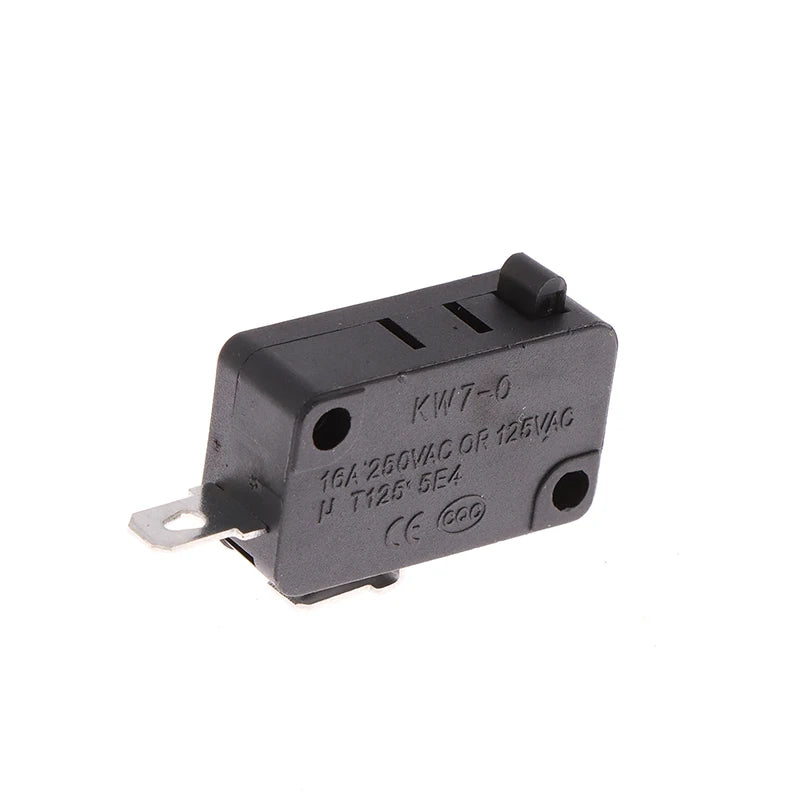 2PCS KW7-0-A Water Heater Limiter Micro Limit Switch 16A AC125V/250V Silver Contact Reset Part. Qme