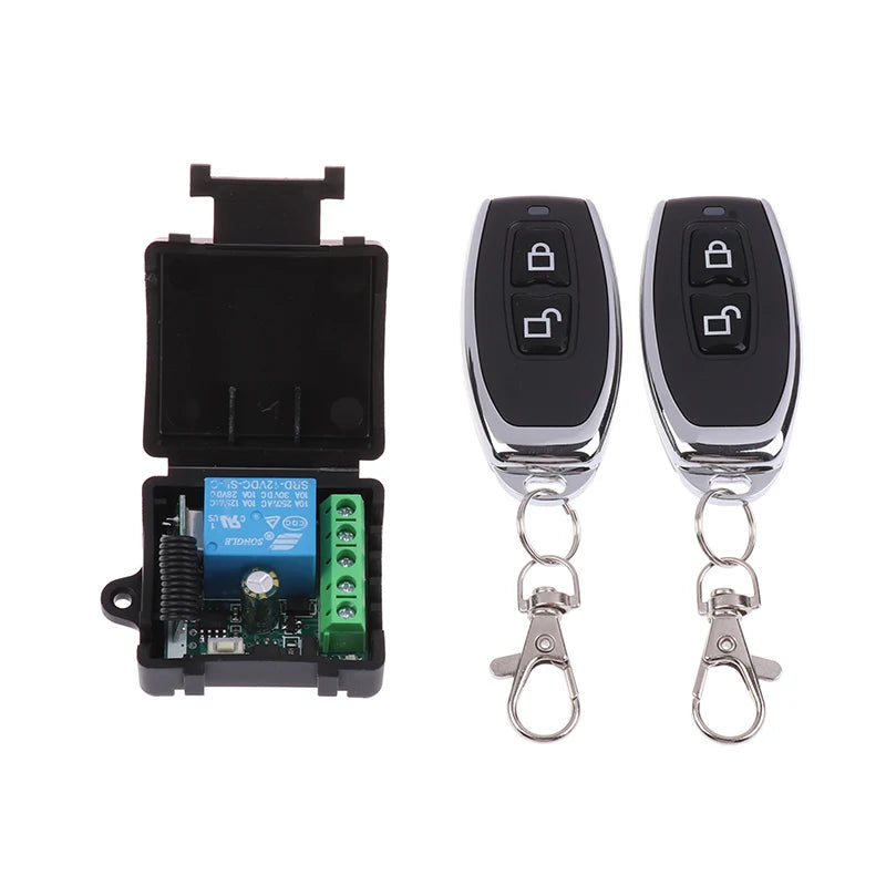 Universal Gate Remote Control Switch DC 12V RF 433 Mhz Asking Code Qme 3