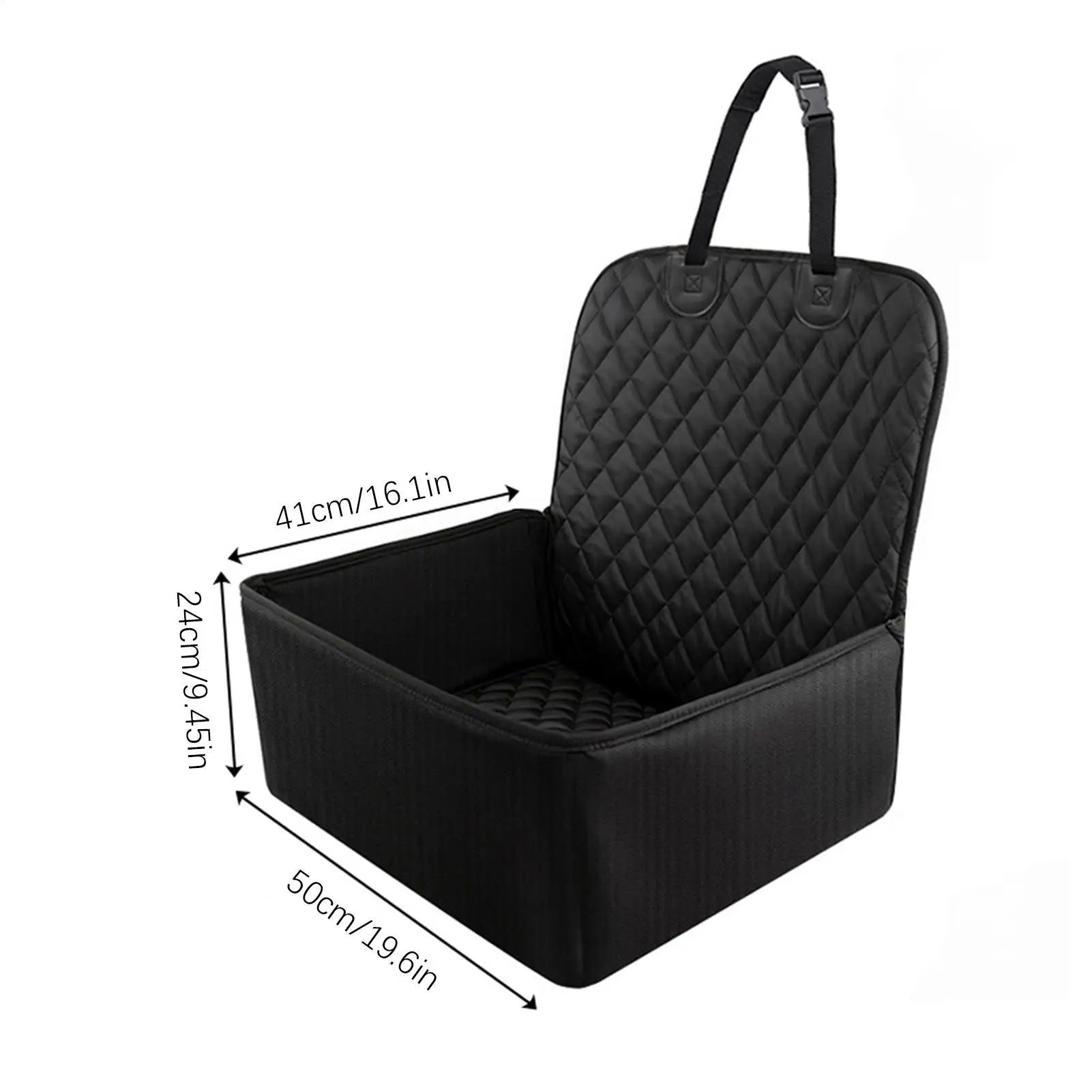 For Truck Dog Car Seat Large Waterproof Pet Seat Cover for Cars Booster Cushion Protector Carrier for Bed Barrier Backseat Truck Qme