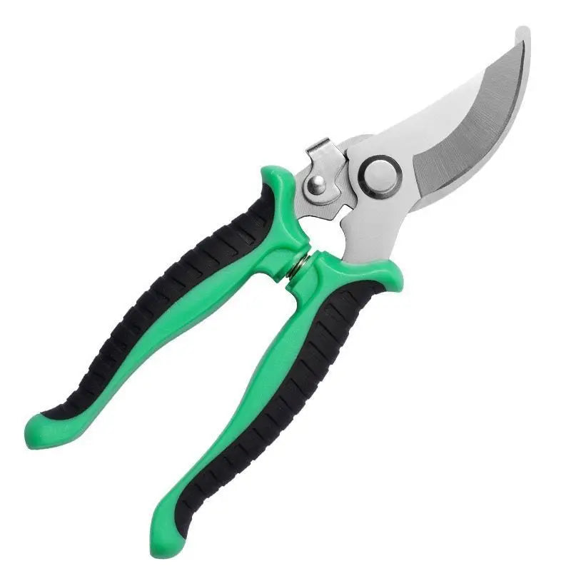 Horticultural Scissors Bird Beak Shape Branch Pruning Labor Saving Qme green
