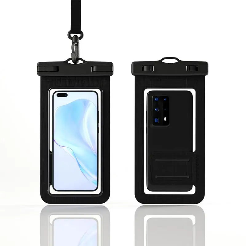 Universal Phone Waterproof Bag Outdoor Diving Swimming Touchscreen Qme A5