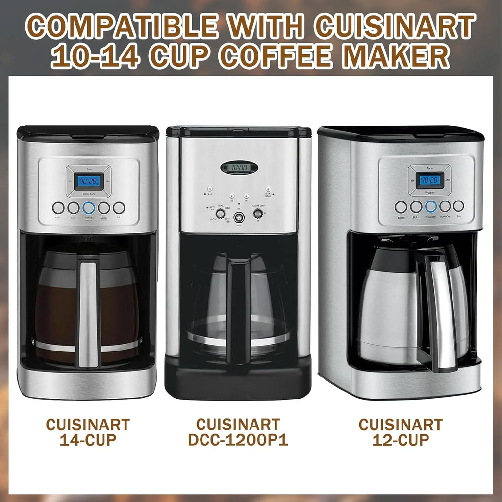 Reusable Coffee Filter Cuisinart Maker 304 Stainless Steel Replaceme Qme