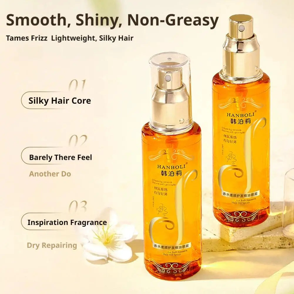 Hair Oil Spray Fragrance Mask Nourishing Conditioning Deeply Qme
