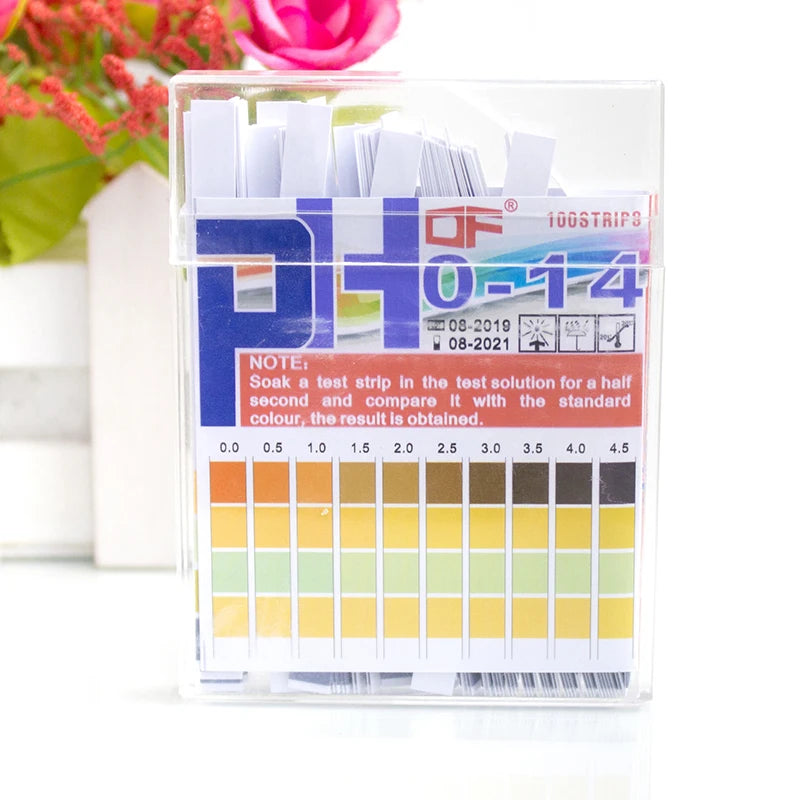 PH0-14 Test Paper Laboratory Household PH Strips Indicator Scientific Qme