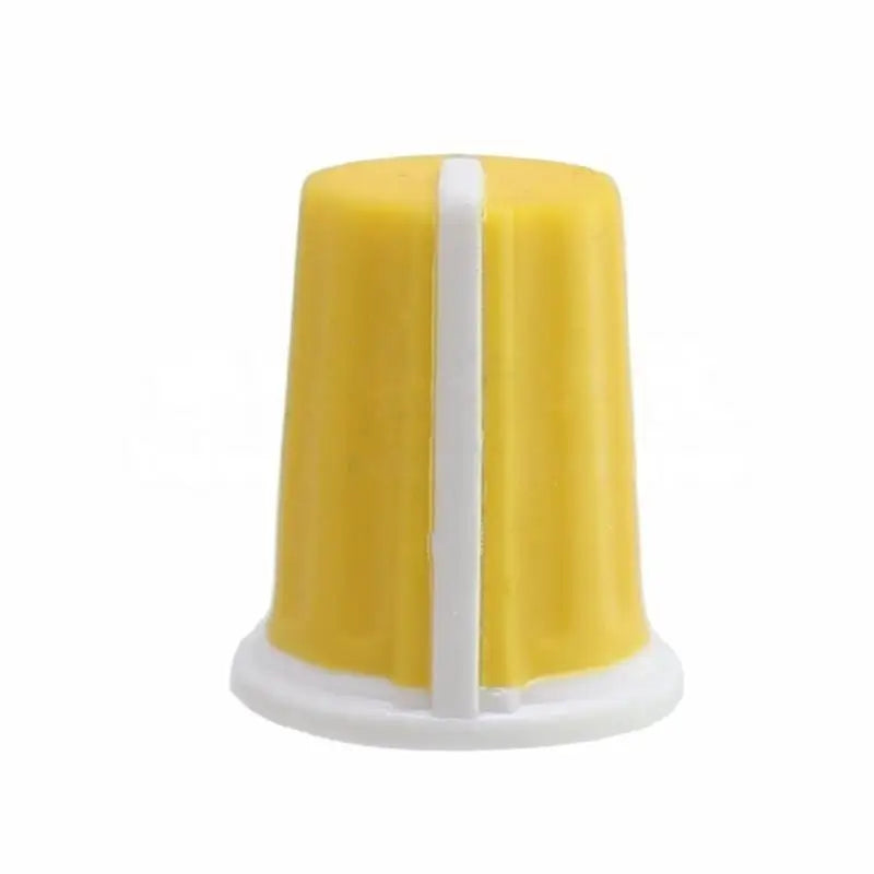 2 16x19mm Rubber Potentiometer Knob Mixer DJM Series DJM-2000 900 850 Qme Yellow White X2