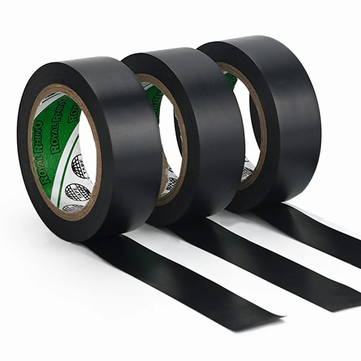 High-Temperature Resistant Black Rubber Electrical Tape - Durable and Soft Insulating Adhesive, Used for Industrial, Household Qme 3pcs 10Yards 19mm