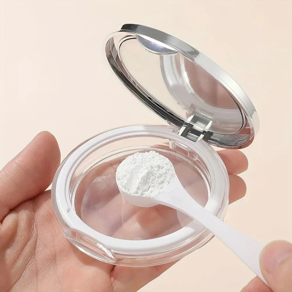Ultra Thin Leak Proof Loose Powder Case Elastic Net Travel Portable Qme