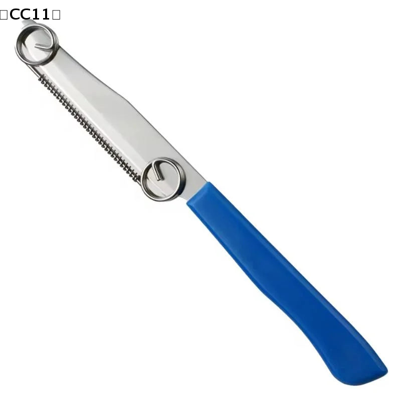 Quick Slicing Cutter Portable Fruit Vegetable Peeler Spring Kitchen Qme