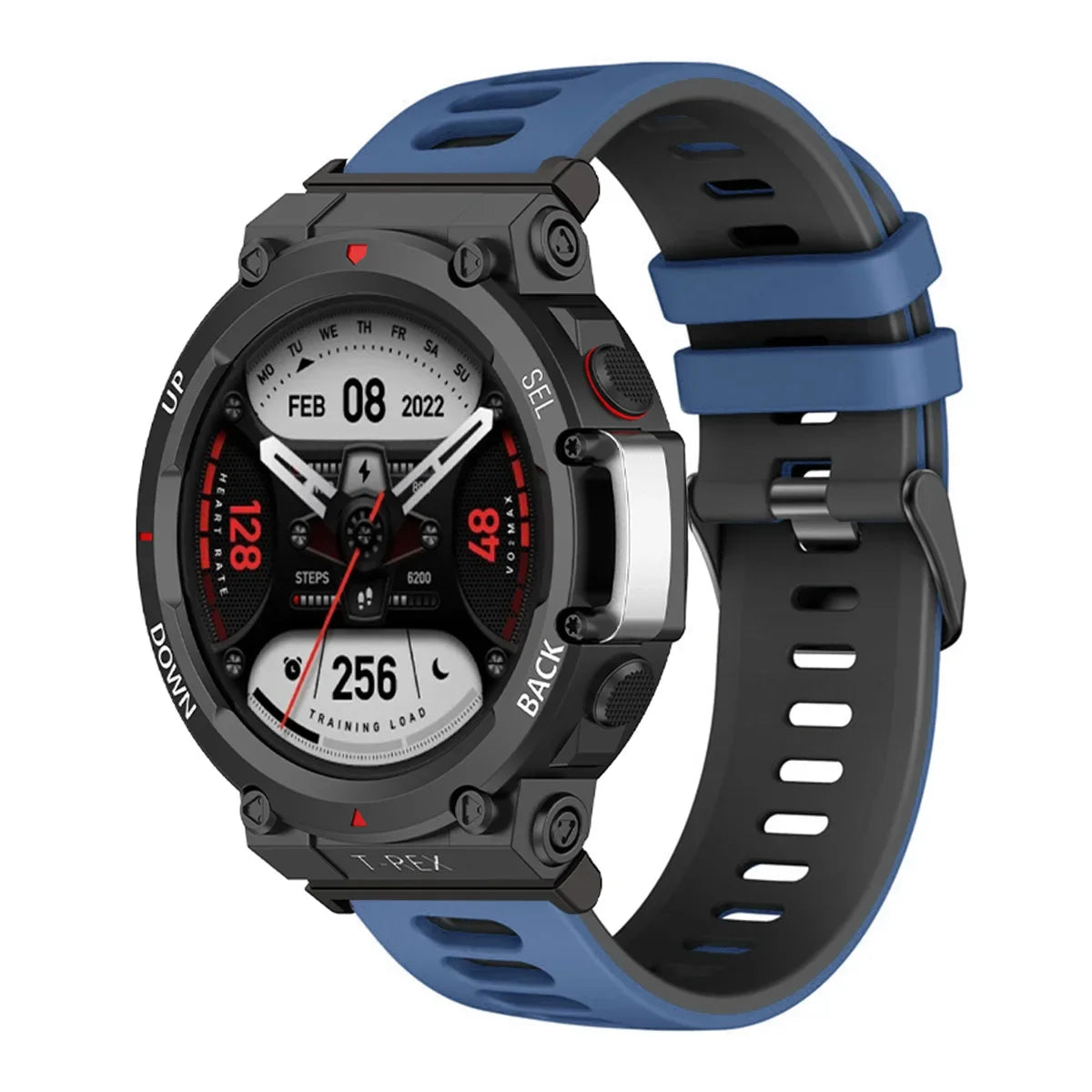 Soft Silicone Strap For Huami Amazfit T-Rex 3 Smart Watch Band Sports Bracelet For Xiaomi Amazfit T-Rex/T-Rex2 Correa Wristband Qme MUB Amazfit T-Rex 2Ultra