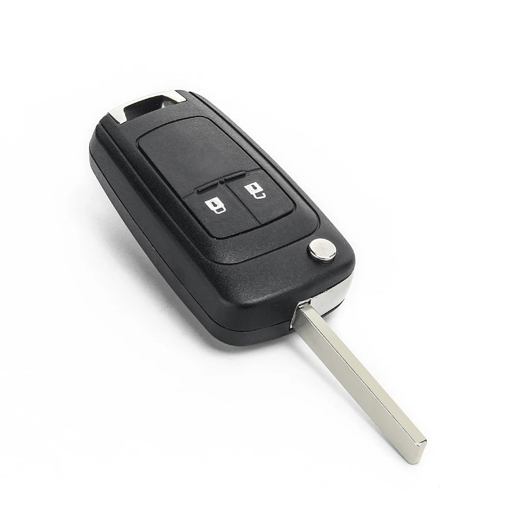 2 Buttons Flip Remote Car Key Shell for Chevrolet Aveo Cruze Epica Camaro Lova Impala Sail Spark Key Case Accessories Qme