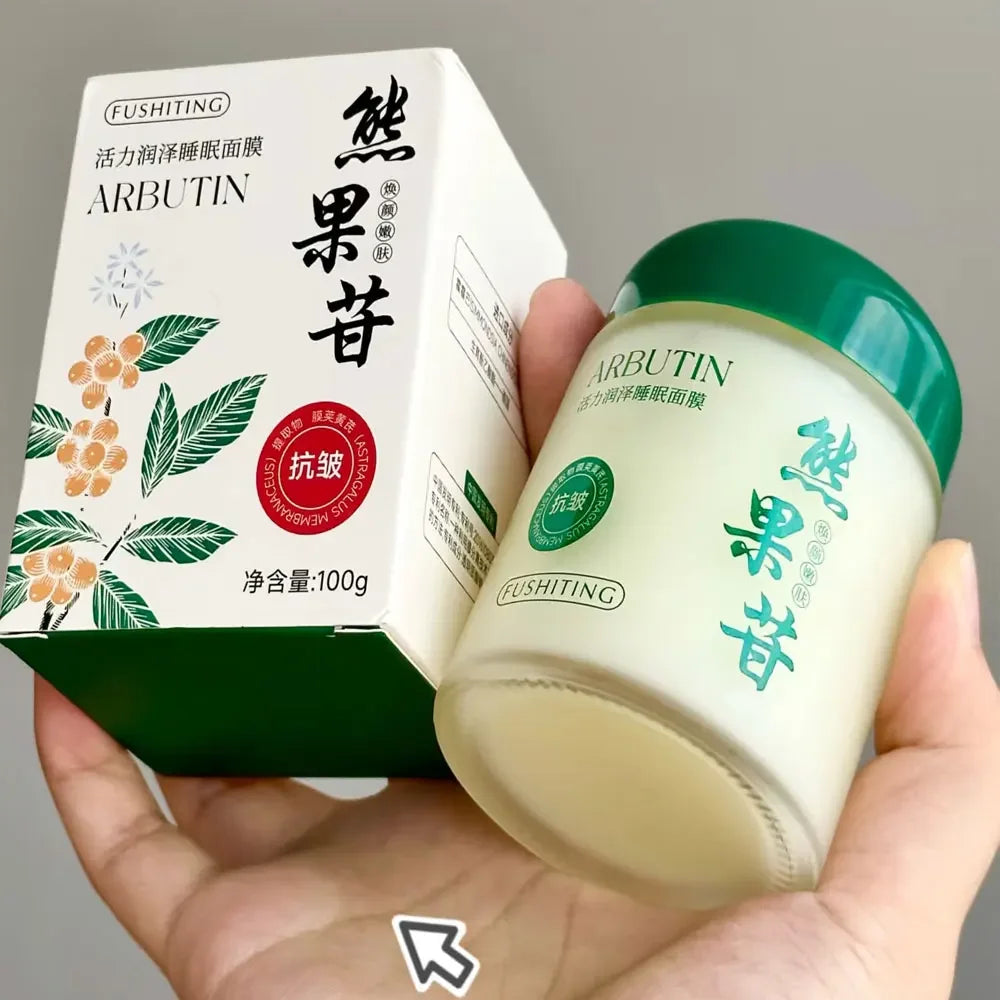 Arbutin Good Night Frozen Film Face Care Moisturizing Hydrating Qme