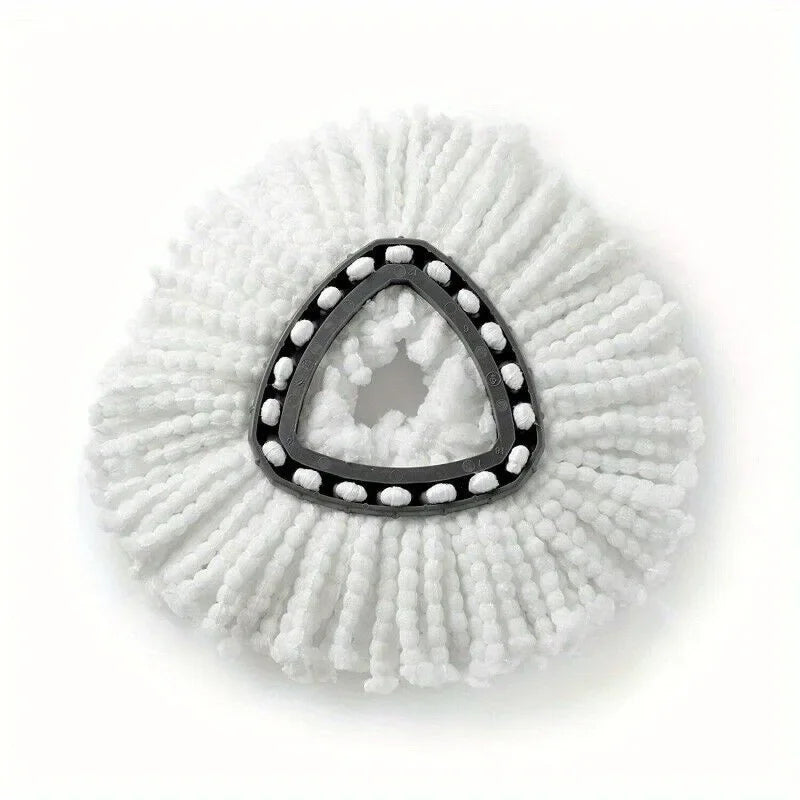 4pcs, Spin Mop Head, Replacement Mop Head For Spin Mop, Washable Durable Mop Head Refill, Wet And Dry Cleaning Qme