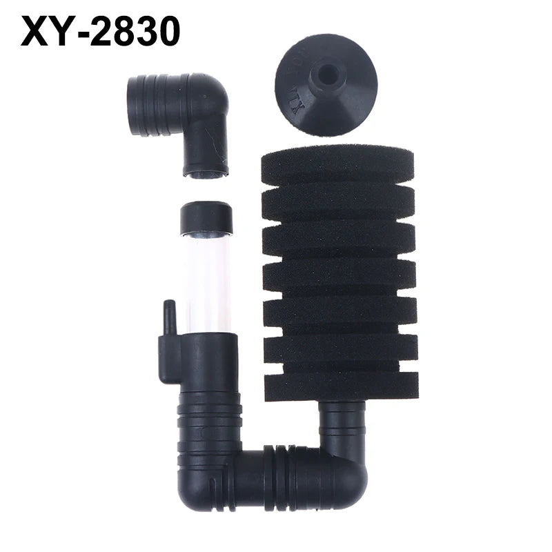 Aquarium Silent Filter Sponge Fish Tank Air Pump Skimmer Biochemical Qme B