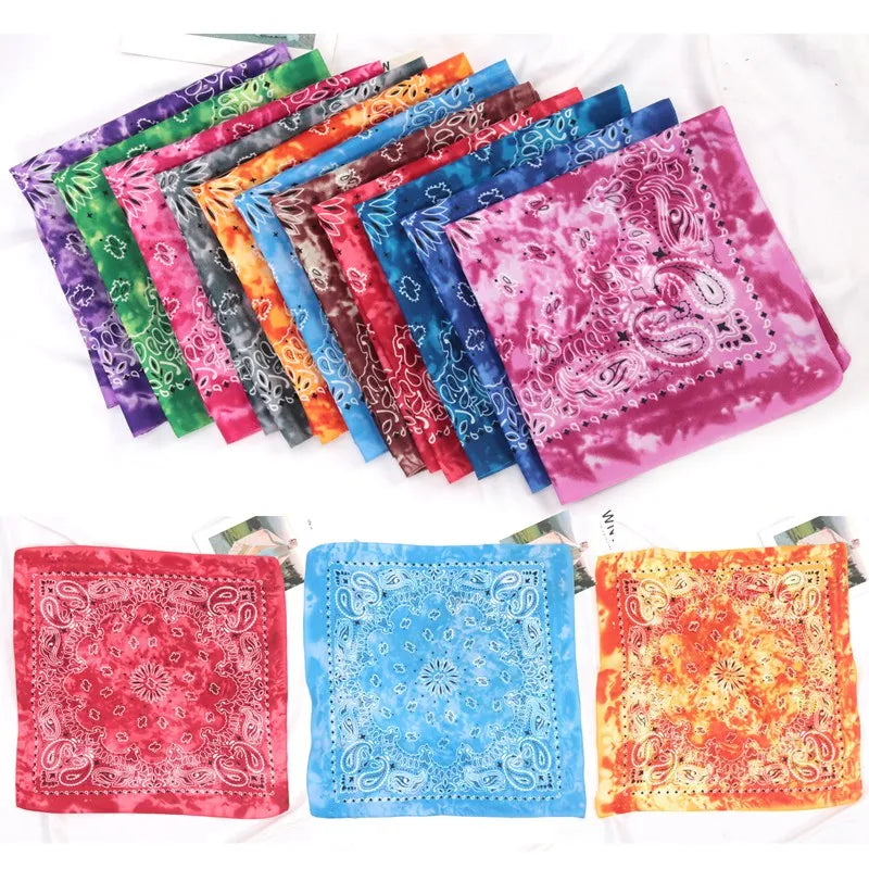 Fashion Unisex Men Women Bandana Hairband Cowboy Mens Biker Sports Qme