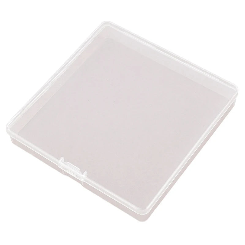 Square Transparent Packing Box Dustproof Durable ID Card Parts Qme