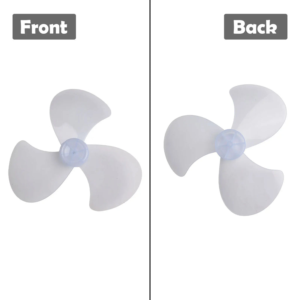 3 Leaves Plastic Fan Blade Electric Fan Accessories Household Fan Blade For Standing Pedestal Fan Suitable For 16 Inch/400mm Fan Qme