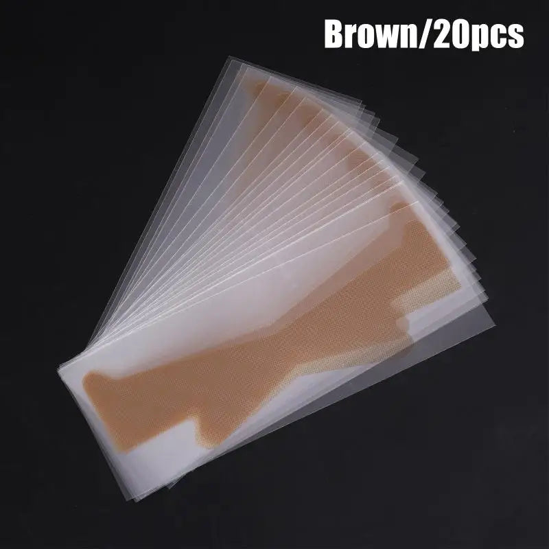 Face Neck Lifting Stickers Breathable Waterproof Anti Wrinkle Chin Qme Brown