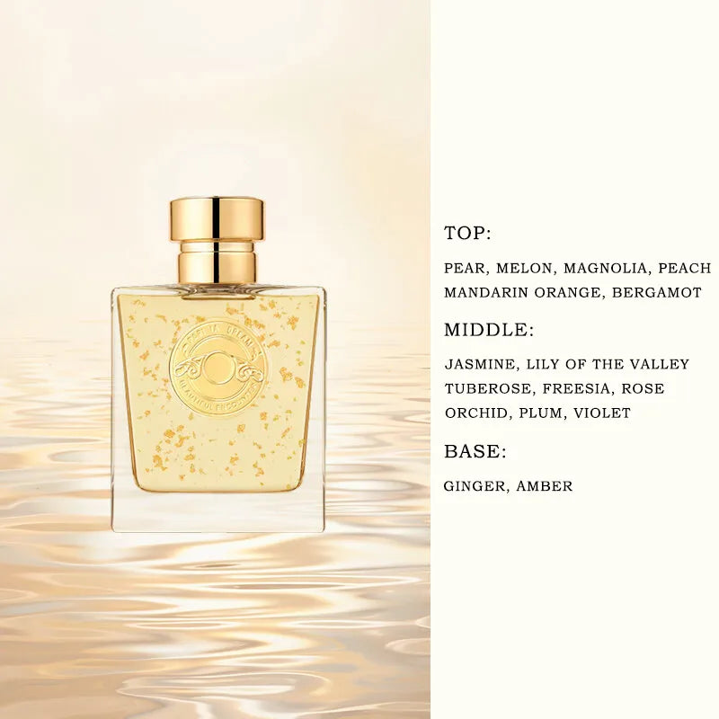 French Elegant Lady Perfume Luxury Rose Jasmine Fragrance Charm Qme Authentic Self 50ml