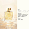 French Elegant Lady Perfume Luxury Rose Jasmine Fragrance Charm Qme Authentic Self 50ml