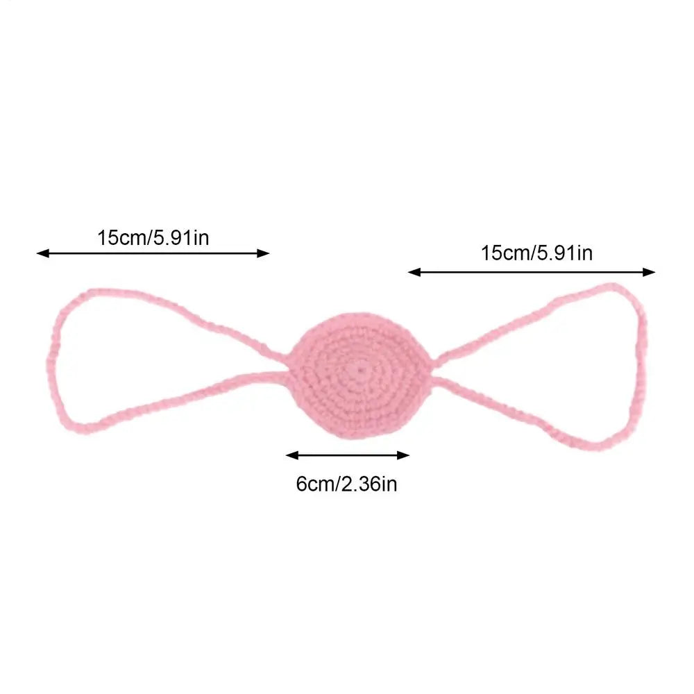 Comfort Nose Cover Comfortable Wool Nose Guard Funny Nose Decor Winter Outdoor Nose Protector for Cycling Running Camping Hiking Qme Pink