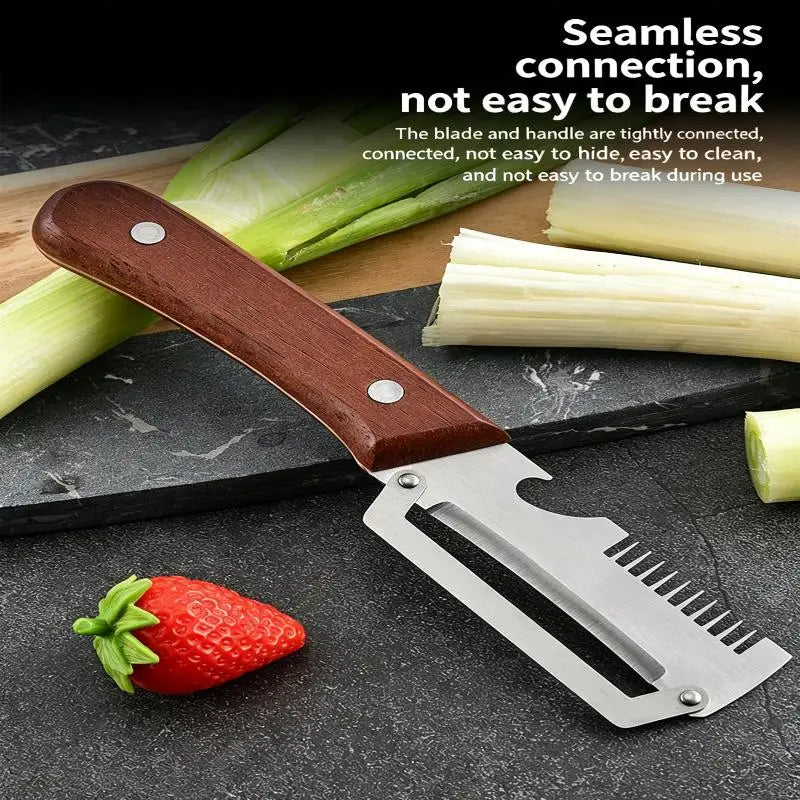 Stainless Steel Vegetable Peeler Multi Functional Kitchen Tool Potato Qme